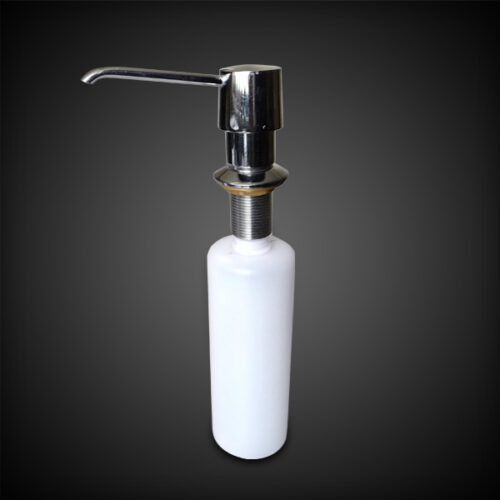 image of deck mount soap dispenser for infinity stainless equipment