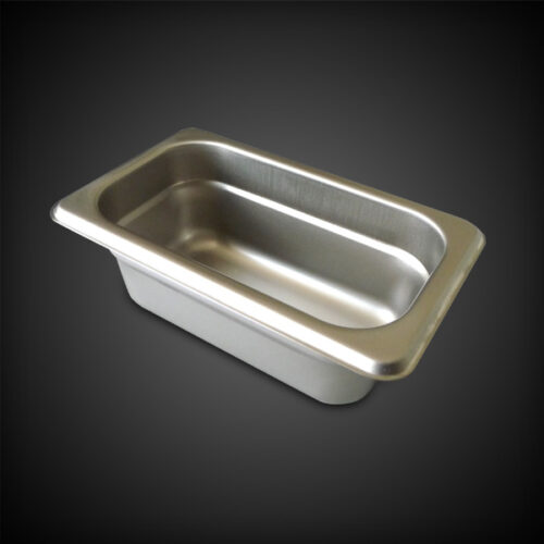 image of stainless steel pan for 1/9th application