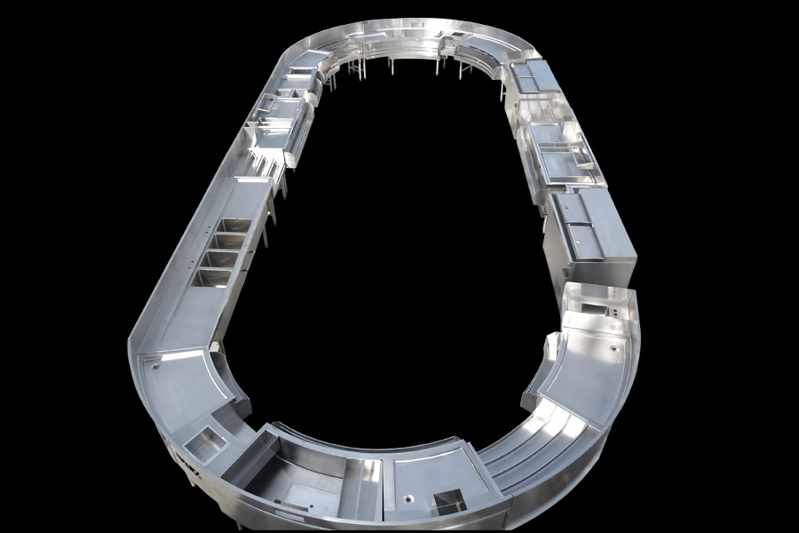 image of elliptical custom stainless steel equipment configuration
