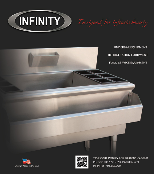 image of ice chest equipment with infinity logo for catalog cover