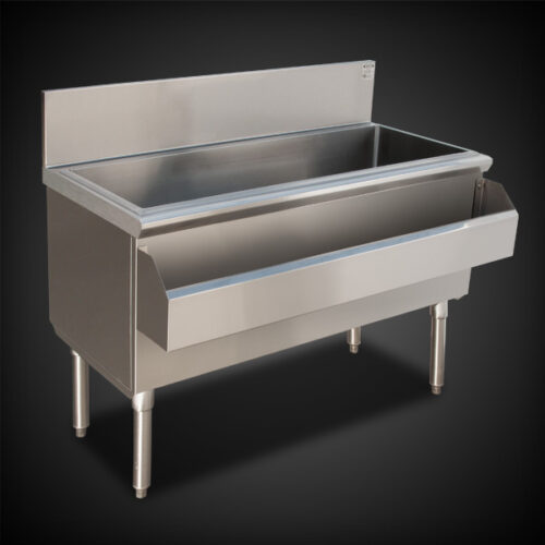 image of stainless steel ice bath station equipment